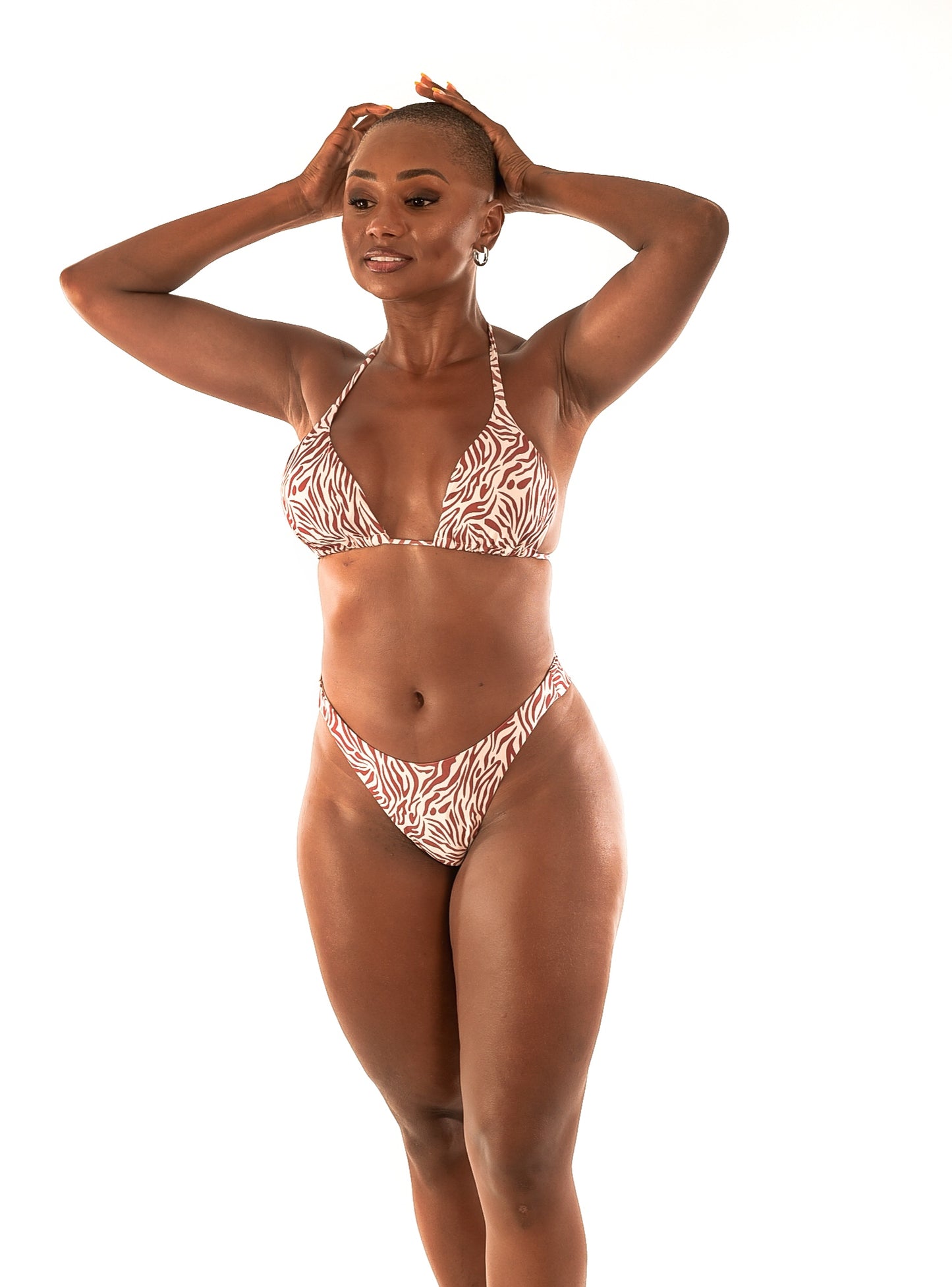 Bikini Jaguar marrón
