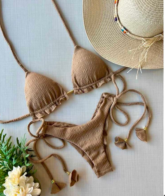 BIKINI BABADINHO BEIGE