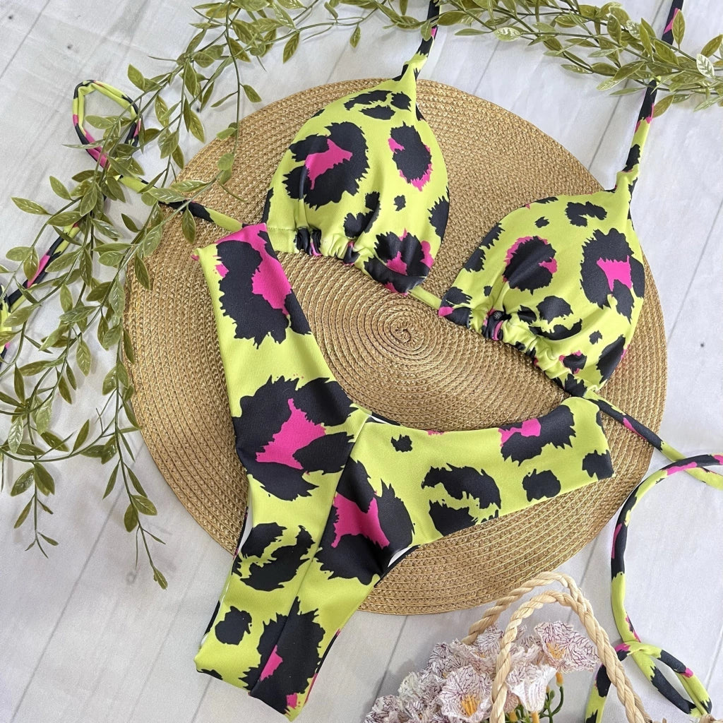 BIKINI ESTAMPADO ANIMAL PRINT